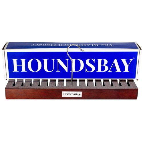 houndsbay shoe garment care block belt hanger belt rack organizer 30168646779050