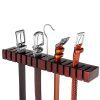 HOUNDSBAY Shoe & Garment Care Mahogany BLOCK - Belt Hanger & Belt Rack Organizer