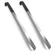 HOUNDSBAY Shoe Horn 2 Pack - 16.5″ Long Handled Metal Shoe Horn