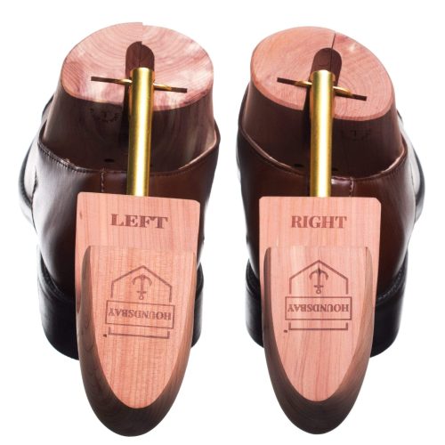 houndsbay shoe trees 2 pack men s cedar shoe tree split toe 30231608885418