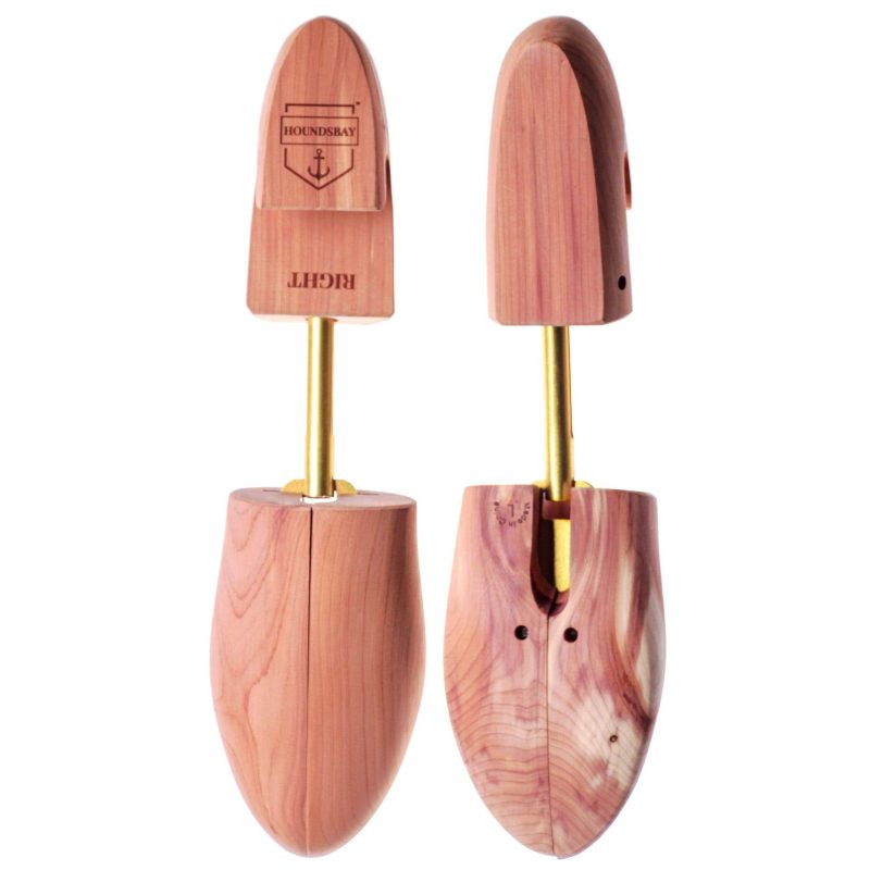 houndsbay shoe trees men s cedar shoe tree split toe 30231231430826