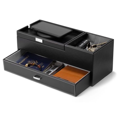 HOUNDSBAY Valet Organizer Black / Gray Captain - Valet Organizer