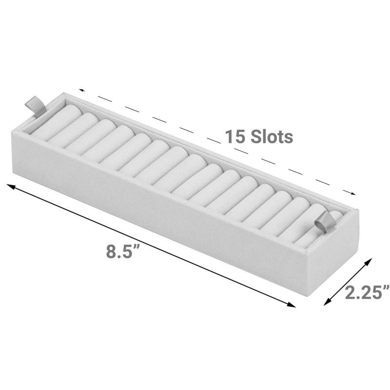 houndsbay valet organizer ring cufflink and jewelry tray for admiral commander and victory valets 30303565316266