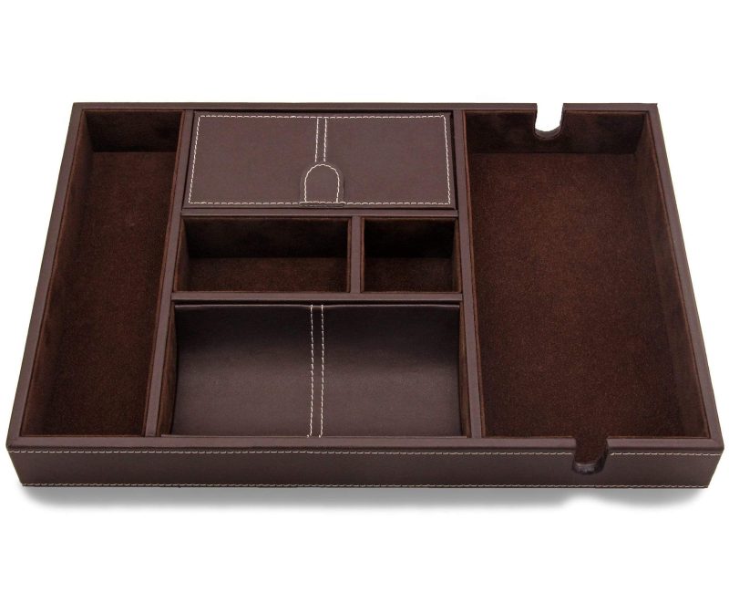 houndsbay valet organizer the victory valet tray for men with large smartphone charging station houndsbay victory valet tray for men with smartphone charging station 30231906844842