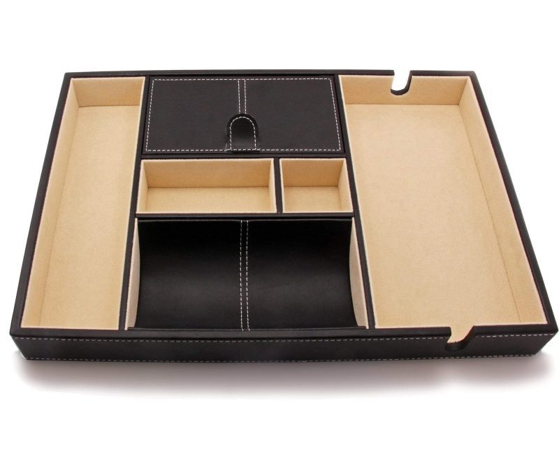 houndsbay valet organizer the victory valet tray for men with large smartphone charging station houndsbay victory valet tray for men with smartphone charging station 30231906943146